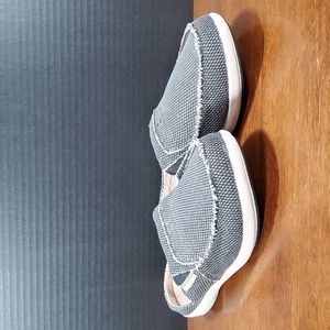 NEW Men's Gecko Man Grey Canvas Slippers Comfort Lined House Shoes